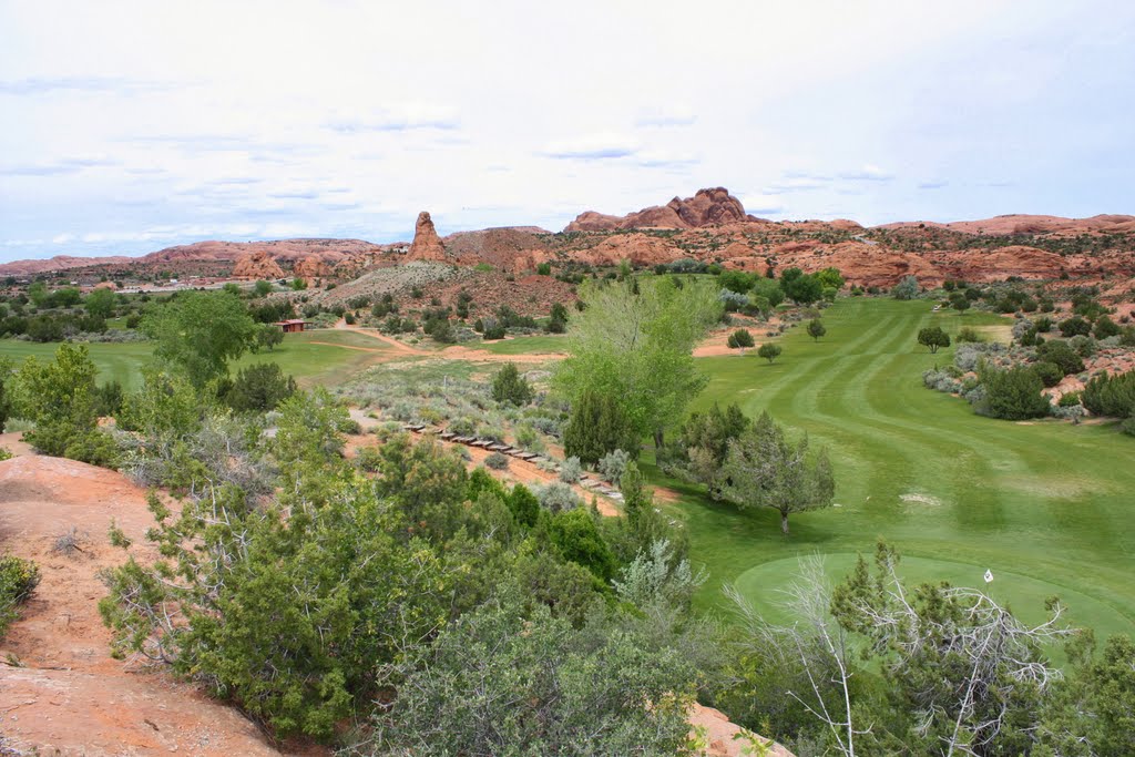 Golf Course Overlook by TheShot