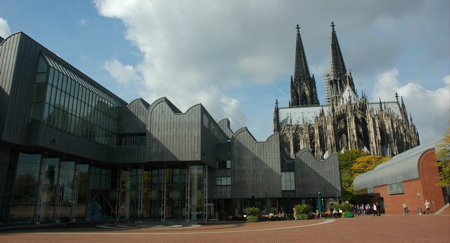 Museum Ludwig and Cologne Chatedral at Back Ground by Jusup Sukatendel