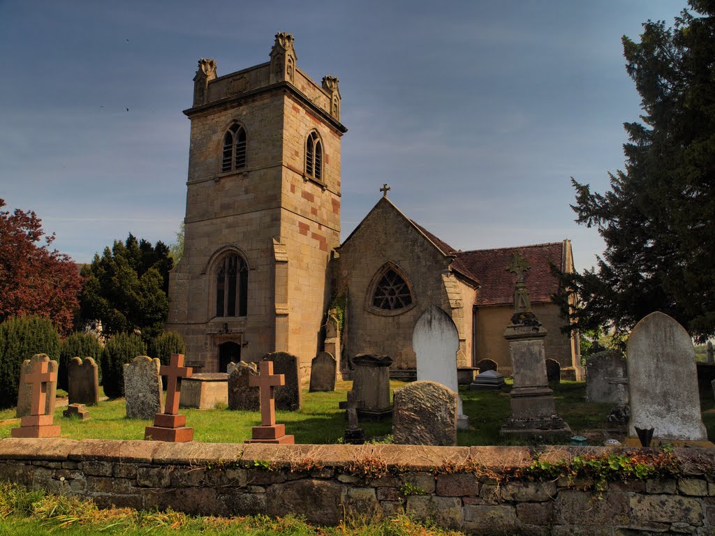 Moreton Corbet Church by Tim Gardner