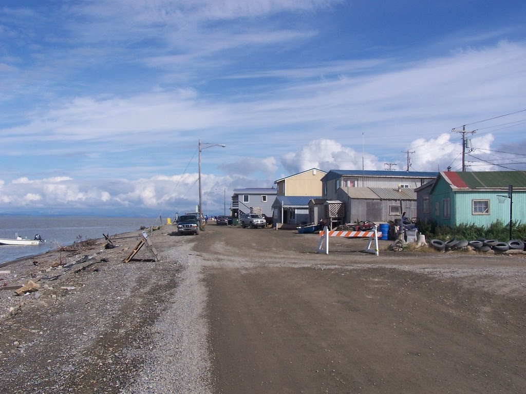 Beautiful Downtown Kotzebue, Alaska by J. Stephen Conn