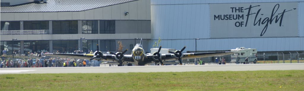 B-17 Liberty Belle at Museum of Flight Seattle by speedub1