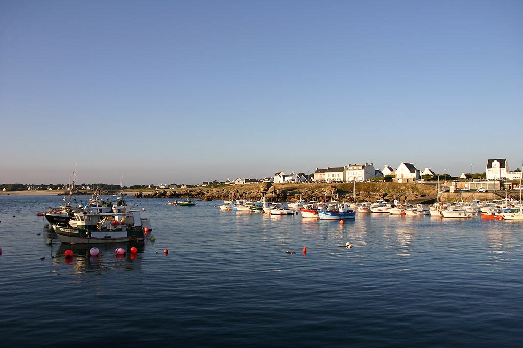 Trévignon harbor by idubessy