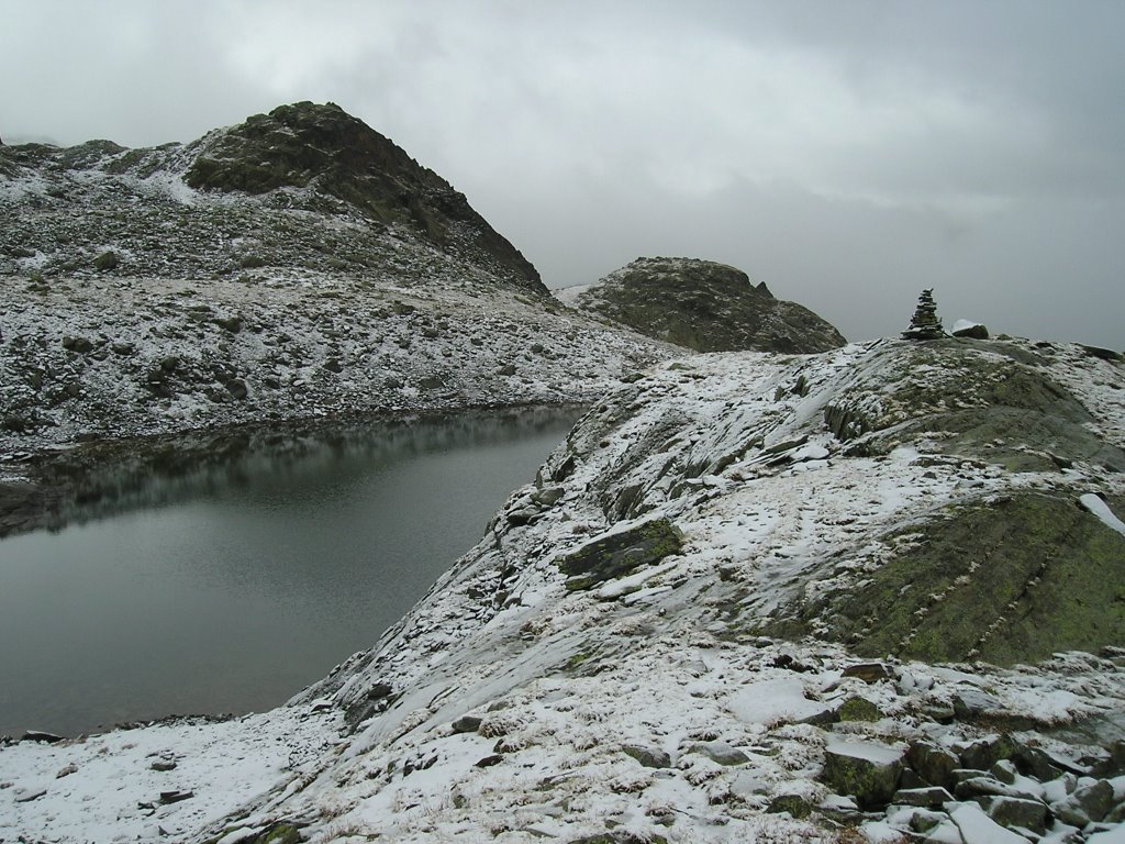 Lake near Capanna Cederna by Giulio Schimperna