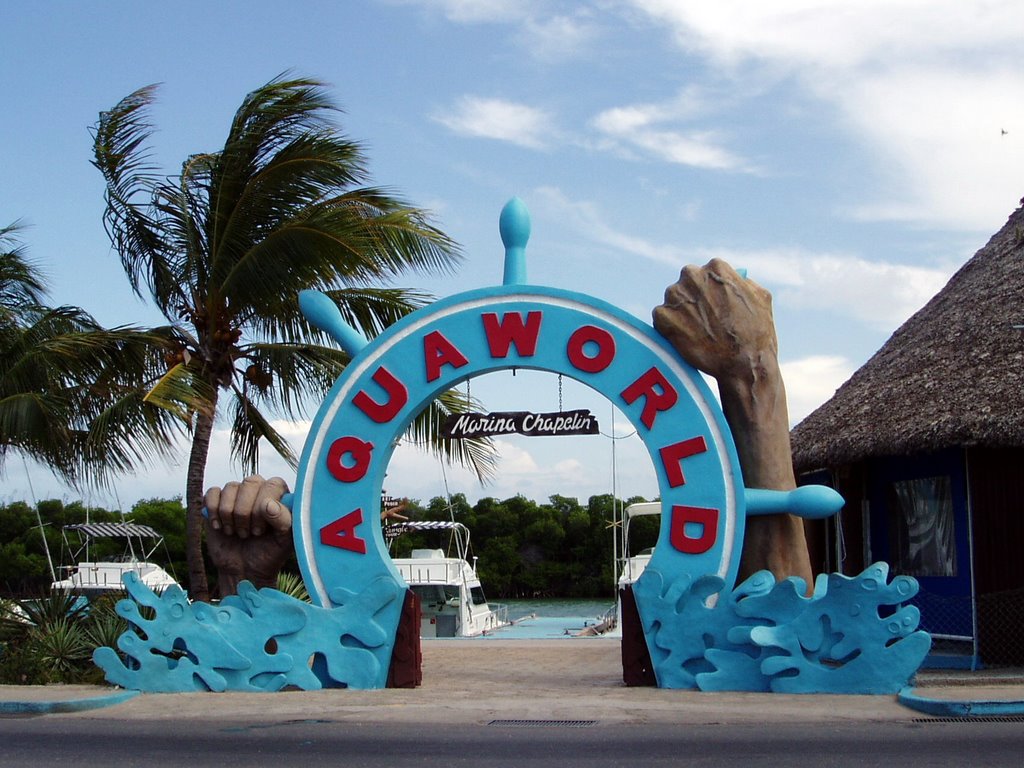 Aquaworld Marina Chapelin, Varadero, Cuba, 2004 by Peter Uspensky