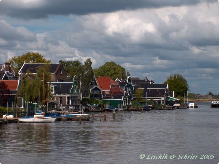 de Zaan met Zaandijk by wasbeertje