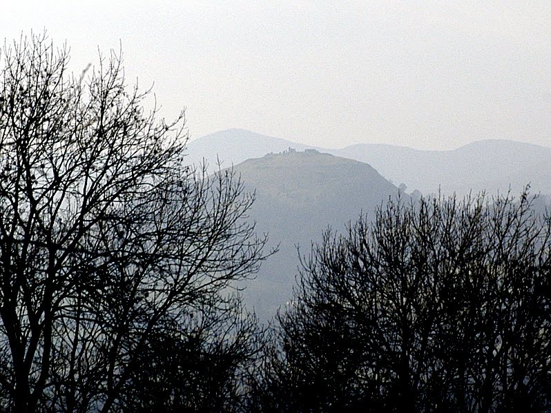 View to Dinas Bran from Froncysyllte by steven j deschamp