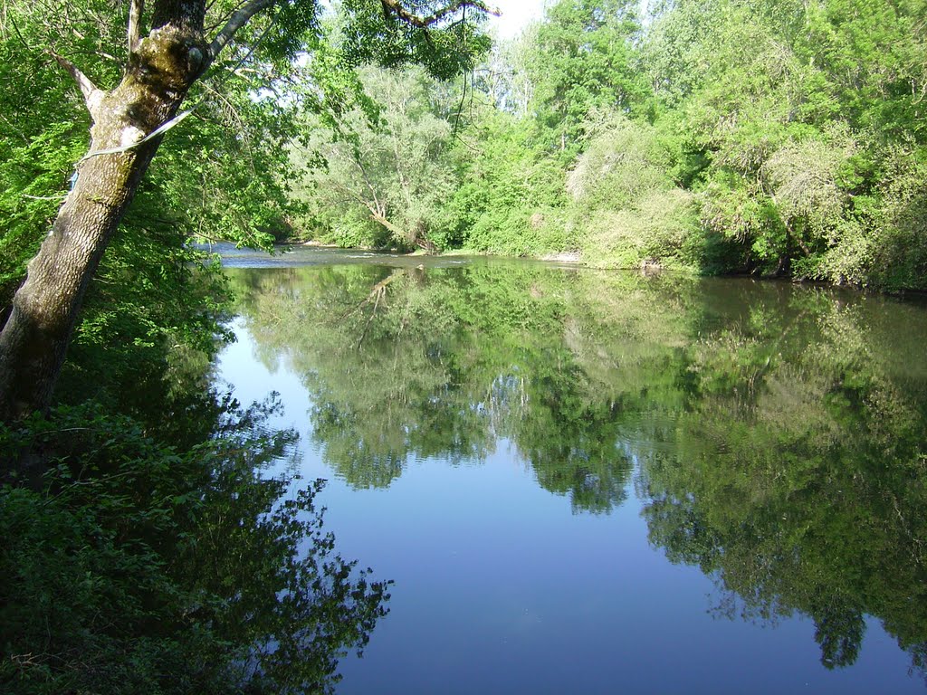 La Dronne accessible depuis le camping by rotfred