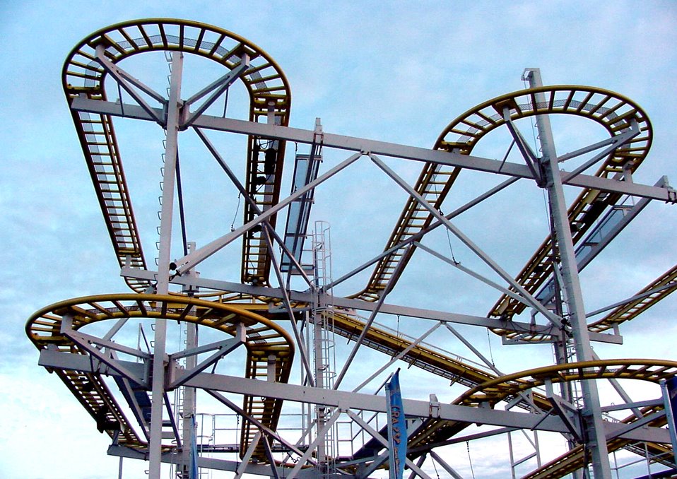 Brighton Pier Roller Coaster by VKeith