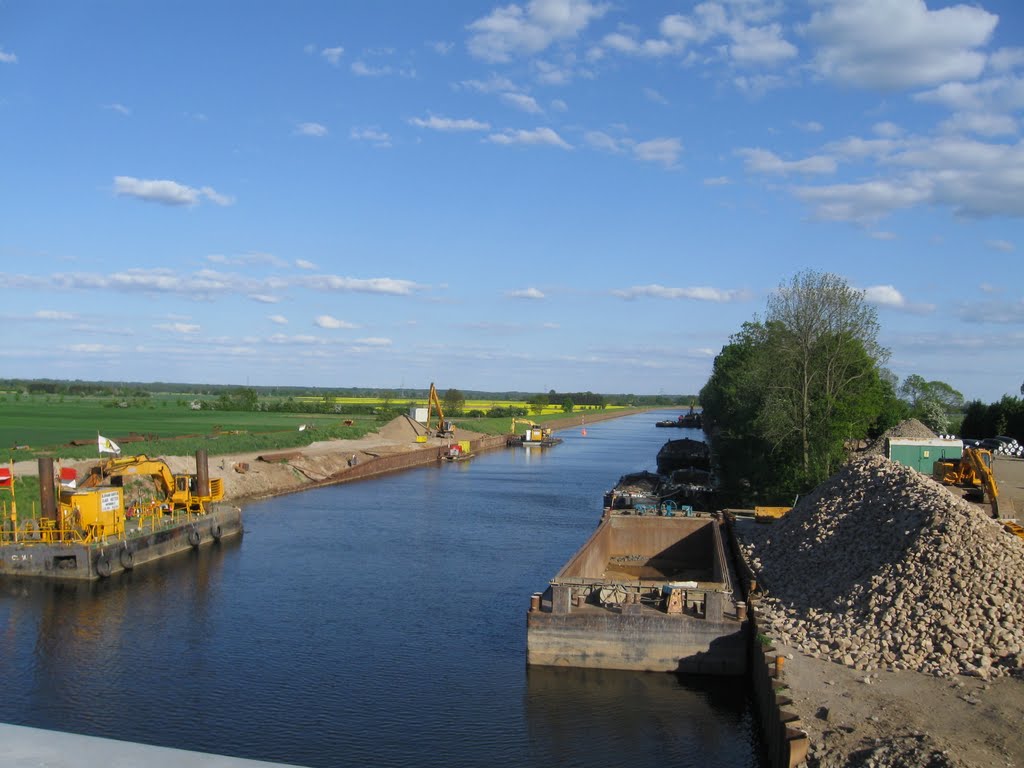 Langwedeler Schleusenkanal bei Daverden (Blick->Ost) by yosef79