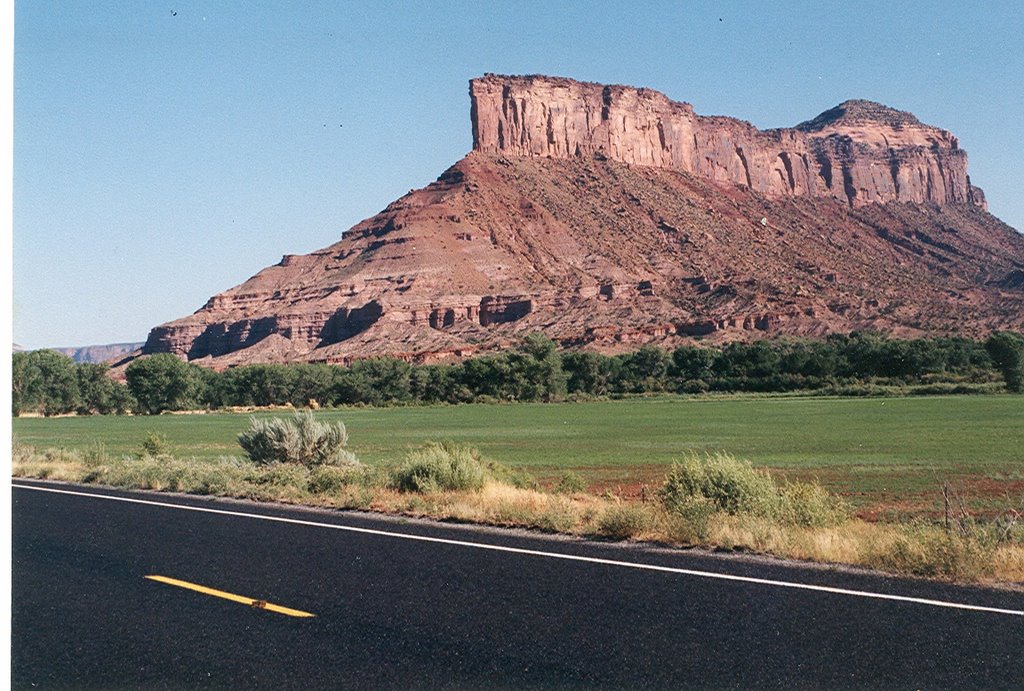 Scenic Hwy 145 near Norwood, CO by BudinOK