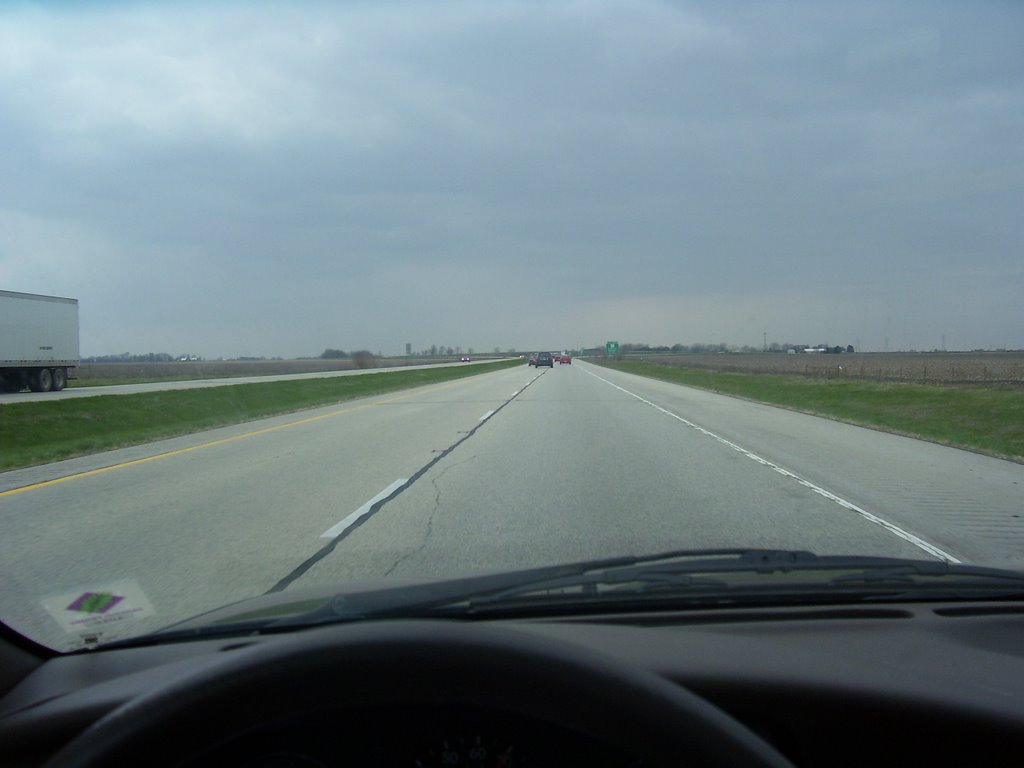 Driving in east-central Illinois by Evangelos Benos