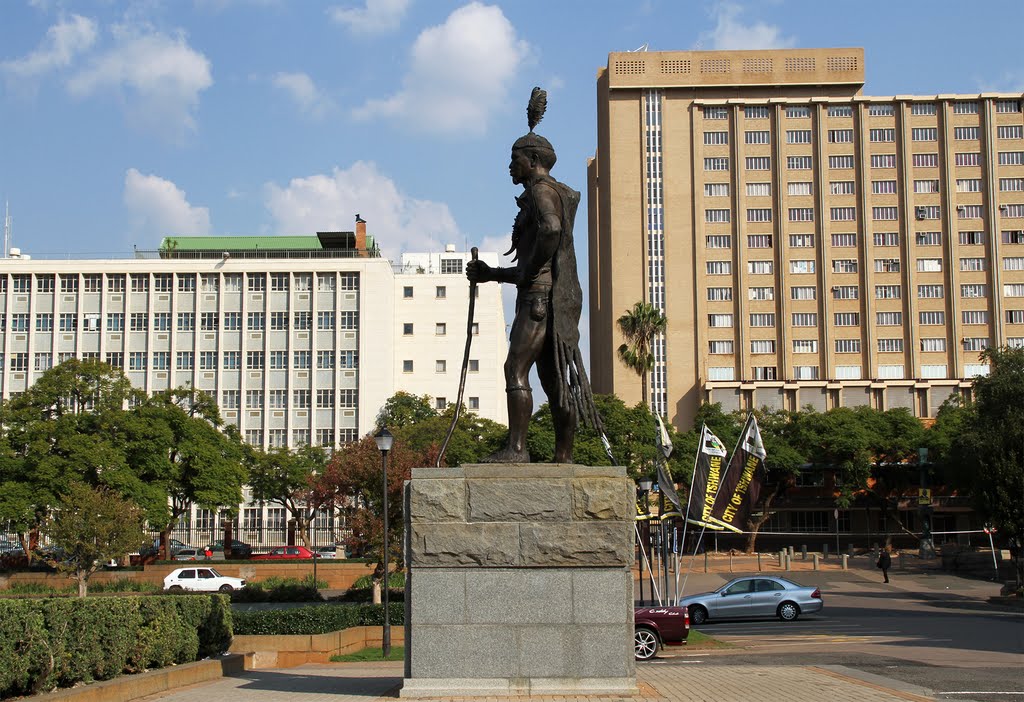 Statue of Tshwane by Daan Prinsloo