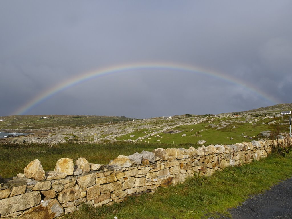 Rainbow at Dog's Bay. by november21