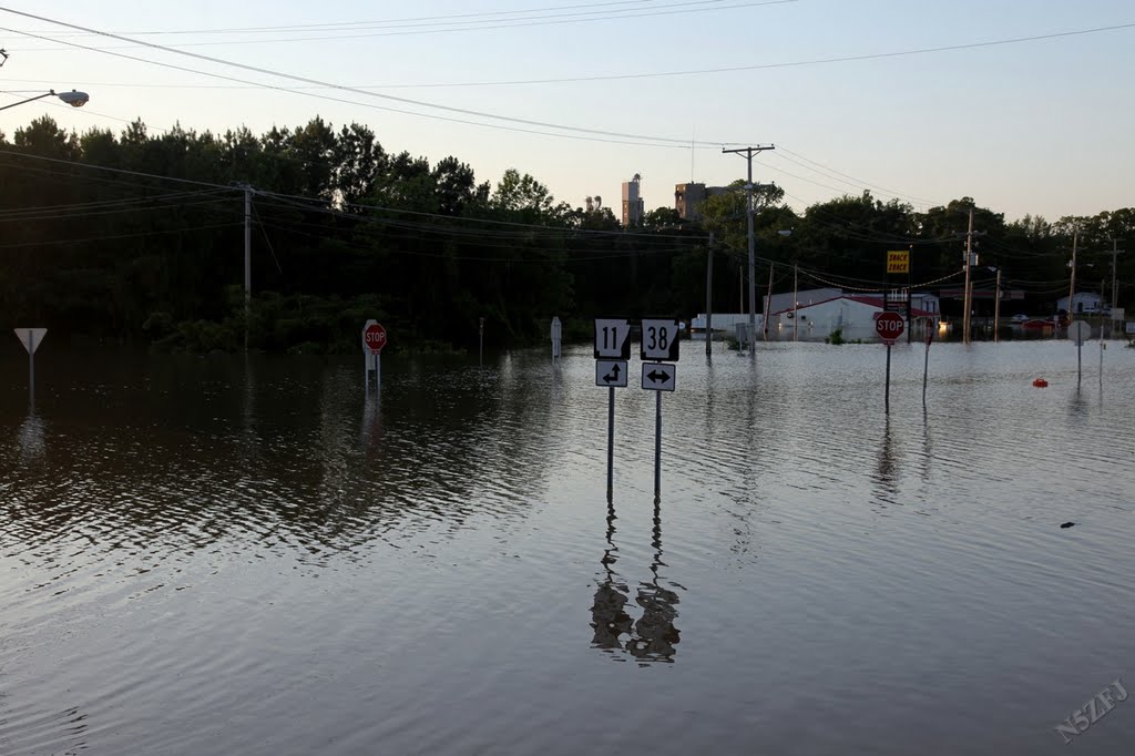 May 2011 White River Flood by N5ZFJ