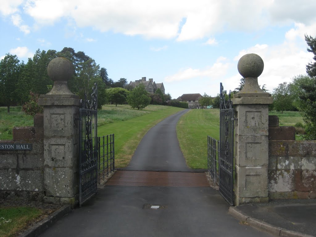 Preston Hall, Preston Brockhurst, Shropshire by Curate