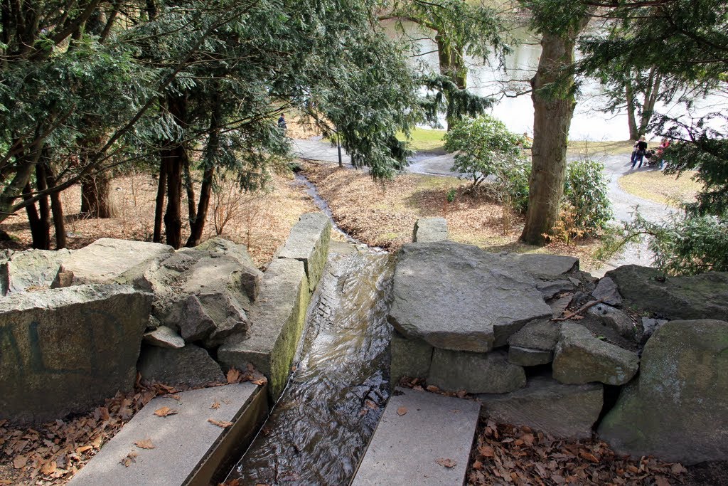 Water feature in Slottsskogen. by Not4you77