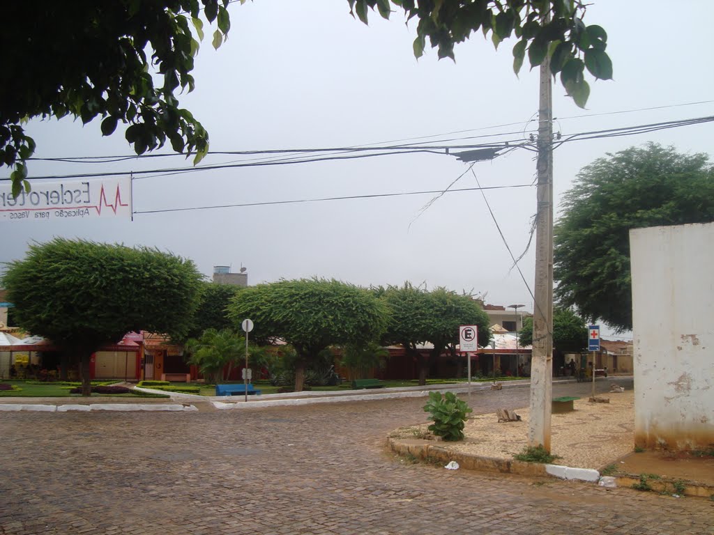 Praça Teodoro Sampaio, Irecê - Admirando o Brasil by Admirando o Brasil e o Mundo