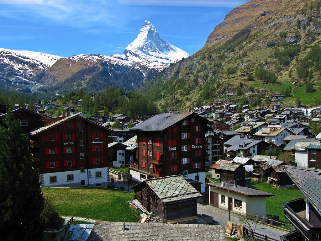 Zermatt with Matterhorn by peter kock