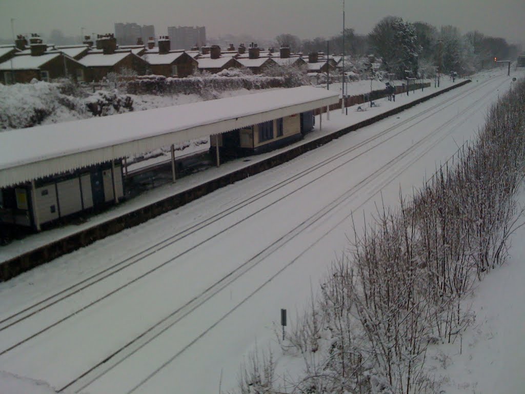 St Johns Station, snow, 2009 by Gooner67