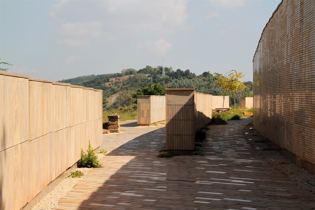 Wall of names at Freedom Park by Daan Prinsloo