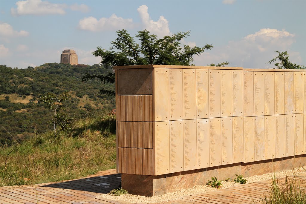 Wall of Names at Freedom Park by Daan Prinsloo