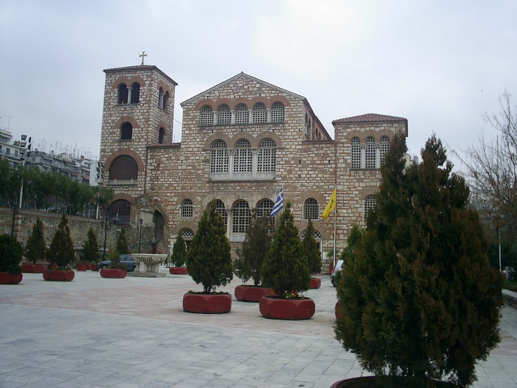 Historical Church St. Dimiter, Thessalonike, Greece by Svilen Enev