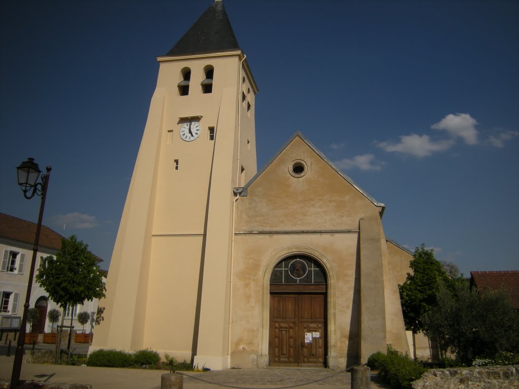 L'église de Moisselles - relookée by JP.GUYOMARD