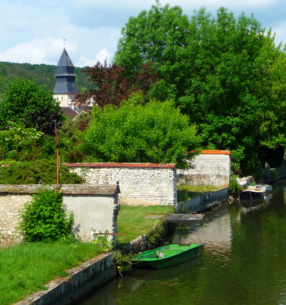 La barque verte. by kleretnet