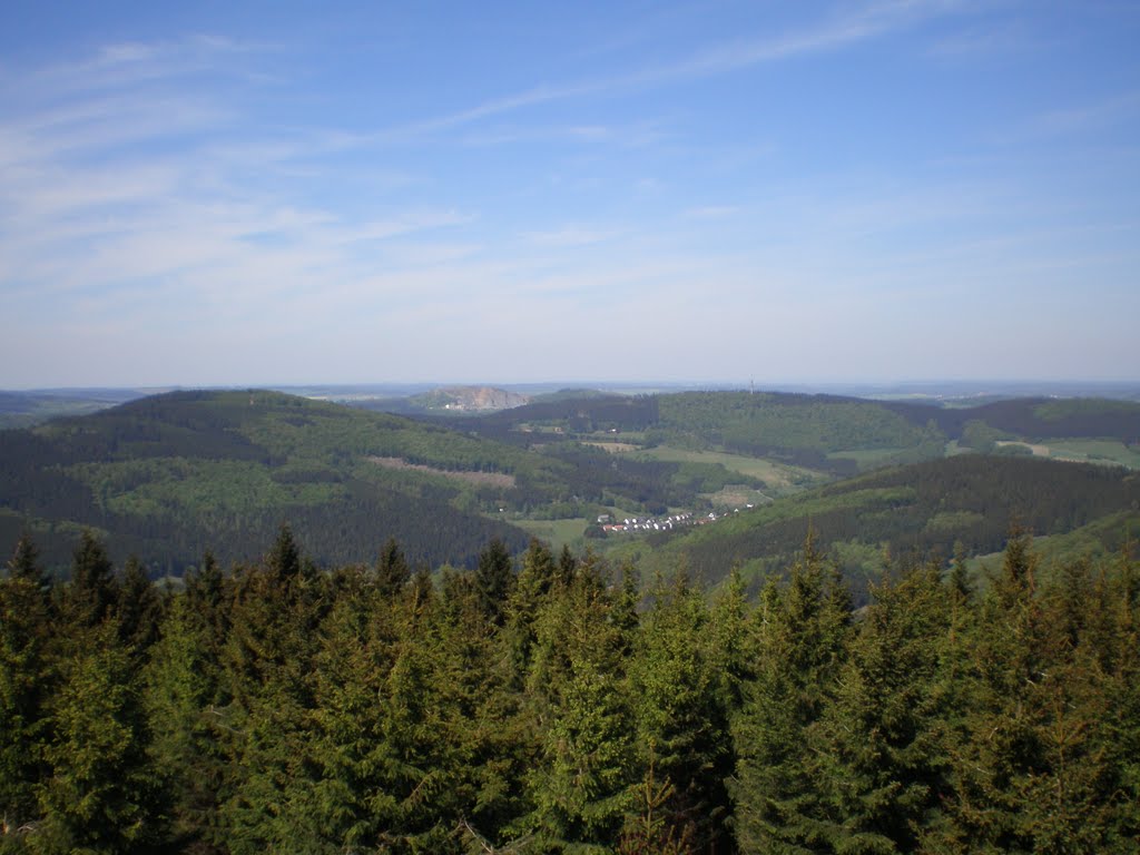 Blick vom Dommelturm im Frühling 2 by WolfgangHe