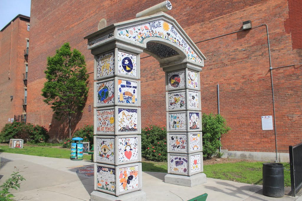 Over-the-Rhine Community Art Project Peace Arch by Justin DuPont