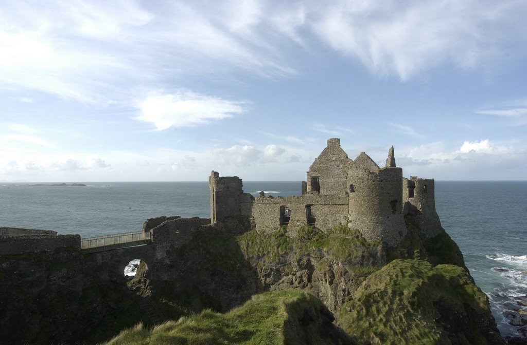 Dunluce Castle by J. Gschwender