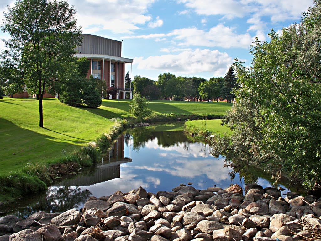 Chester Fritz Auditorium in Plain Sight by David B. Combs