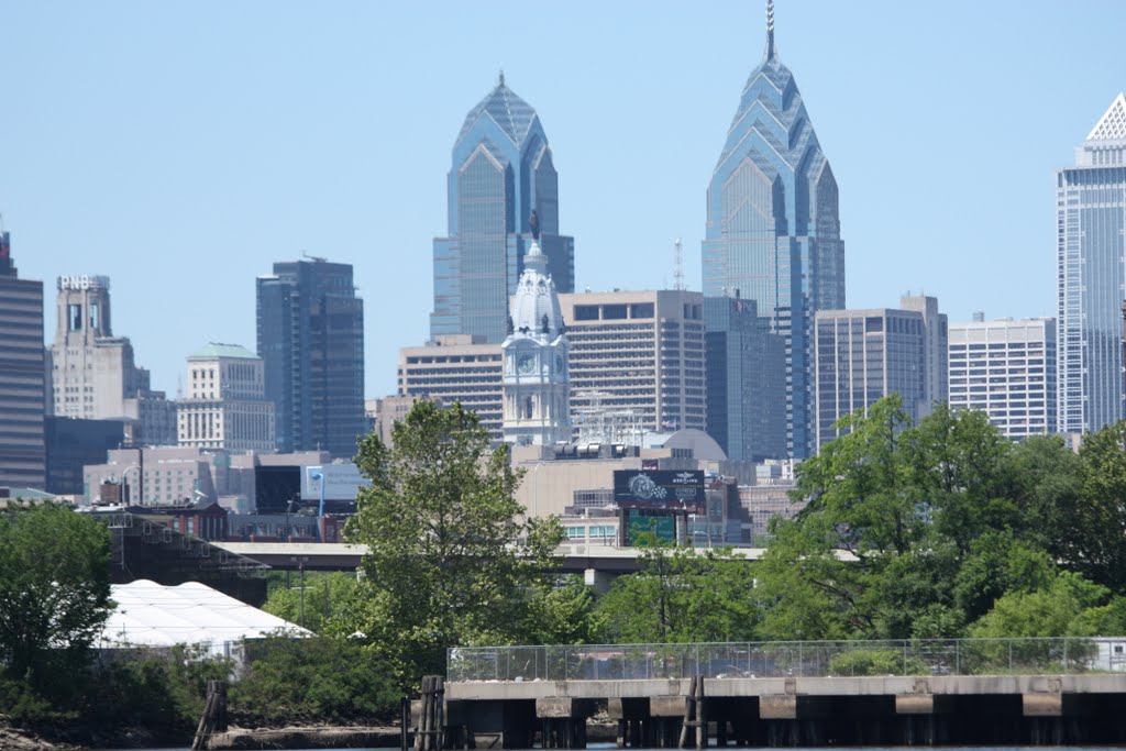 Philadelphia Skyline by Christopher A Guest