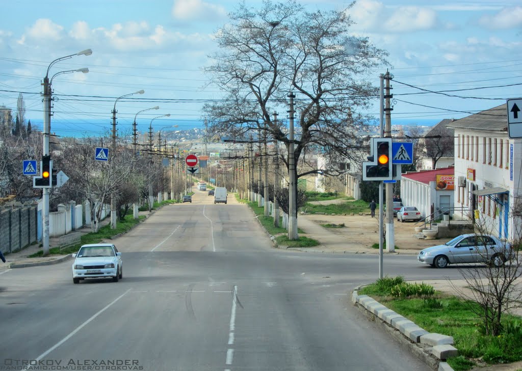 Sevastopol, Bahriya st. by Otrokov Alexander