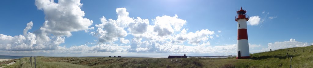 Leuchtturm, Sylt Panorama by Sapere aude