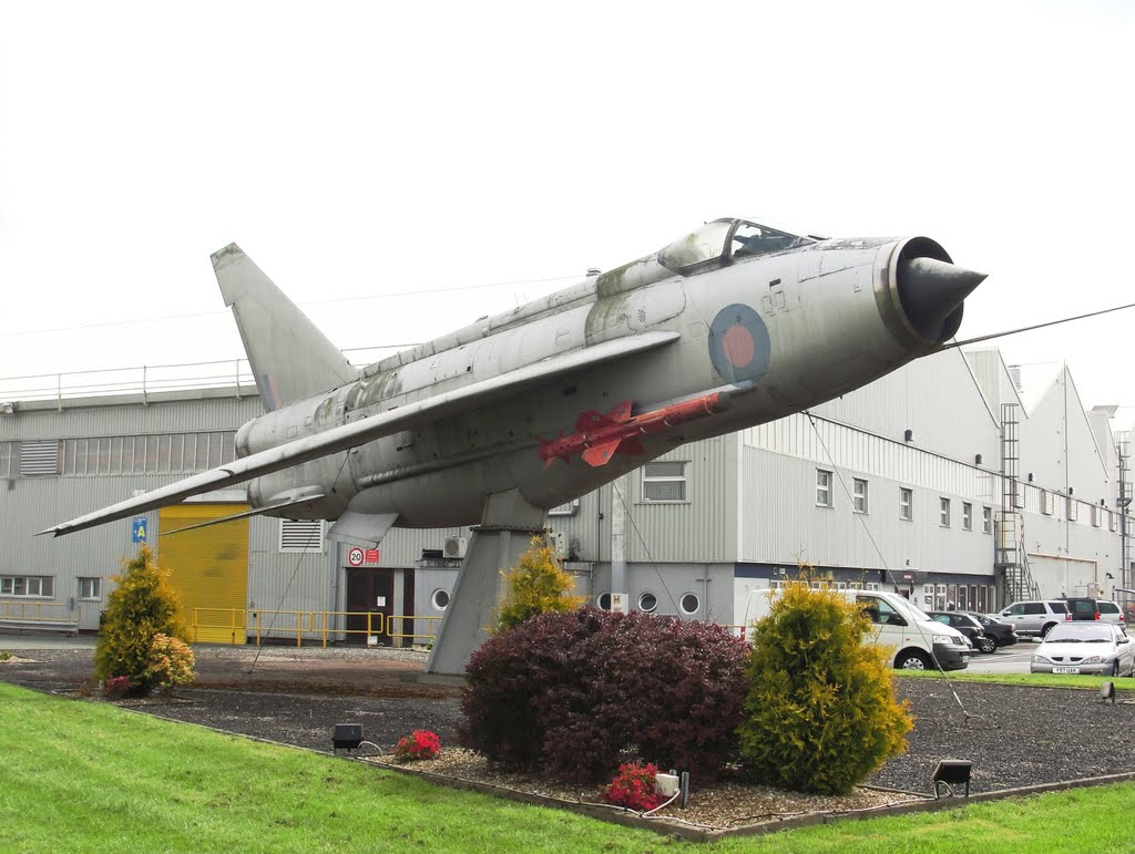 English Electric/BAC Lightning F.53 ZF580 (53-672) at BAe Systems, Salmesbury by G Lokey