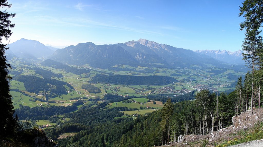 Panorama of Windischgarten from Kleinerberg by ChristianWolf