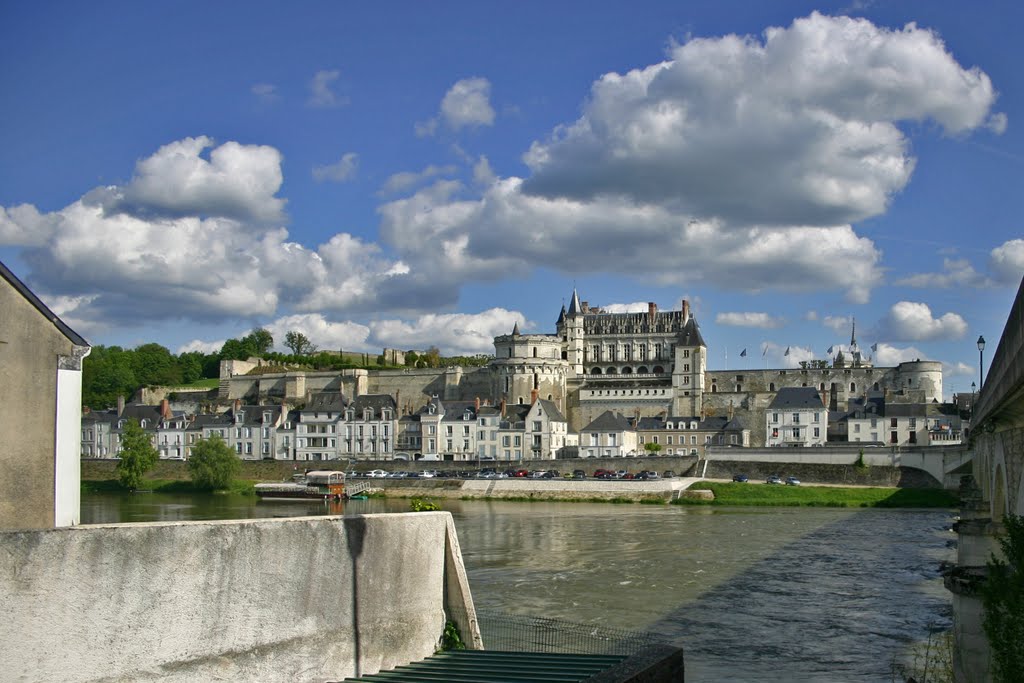 Amboise, Indre-et-Loire, France, Loire River by Jan Veldhuis