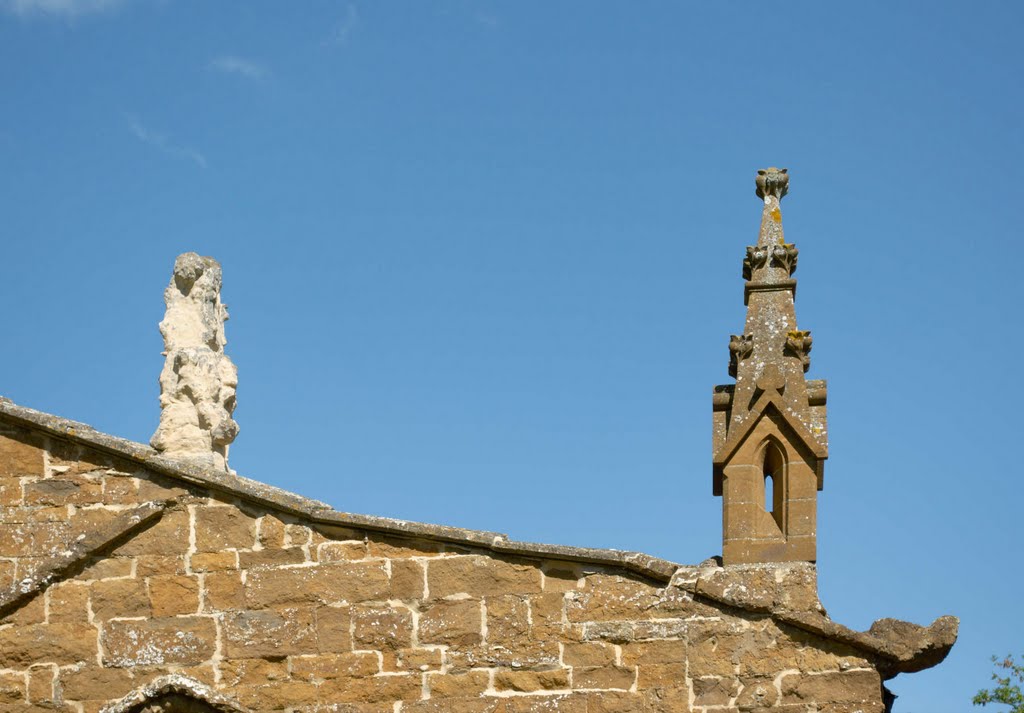 Roof detail, Church of St Peter by Matthew Winn