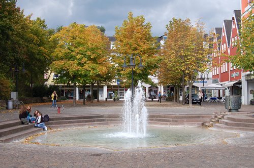 Platz an der Lieser by Dieter Pohlen