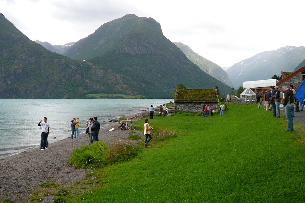 Strynsvatn - Glacier lake by Joseph-Cro