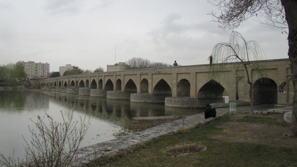 Marnan Birdge - Zayandeh Rud - Isfahan by IRAmir