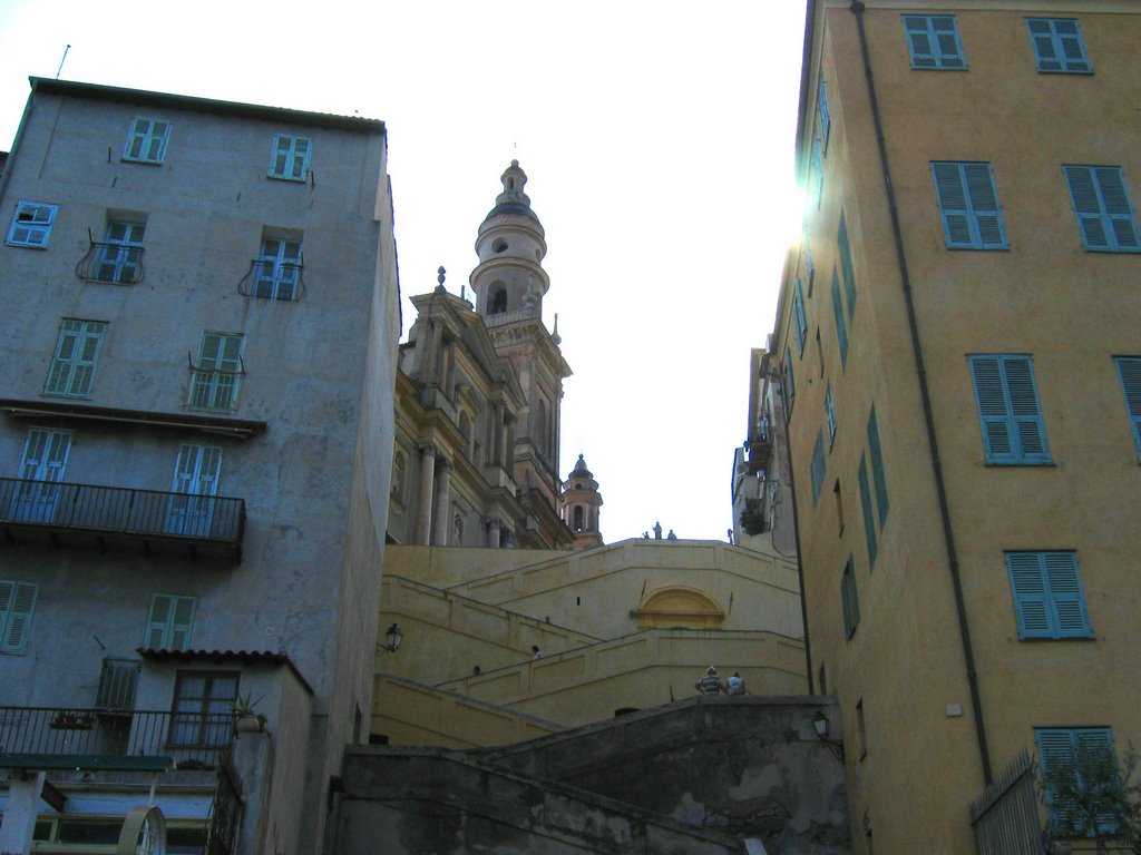 Chiesa di menton (FR) by nicole e Gc