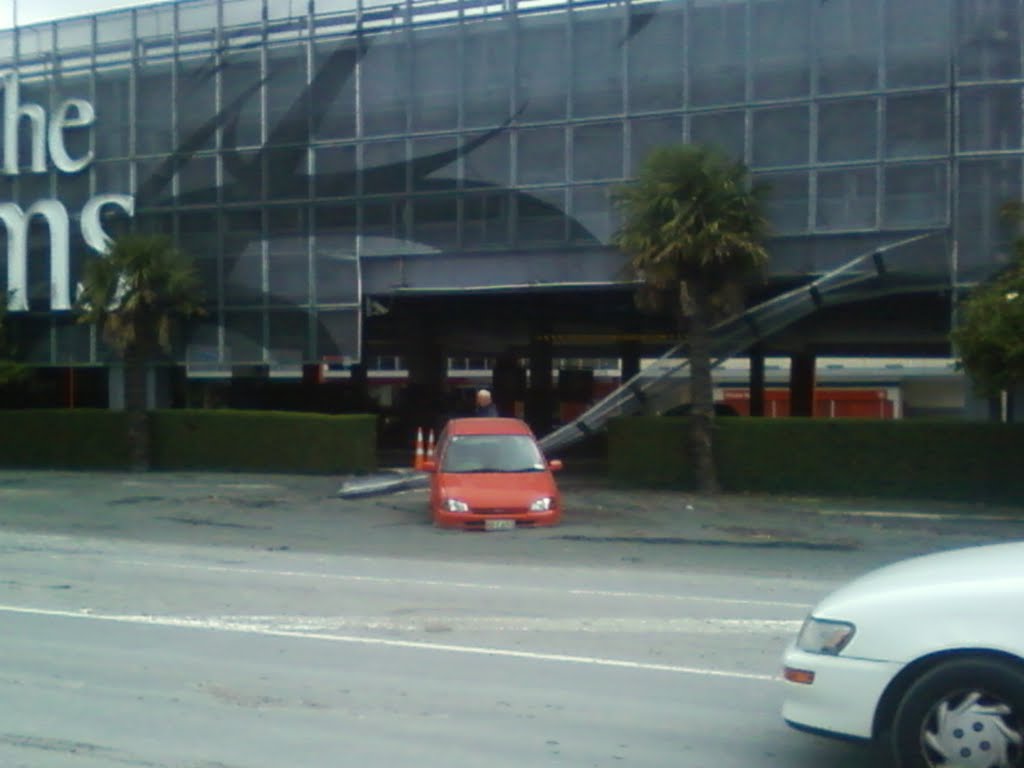 22/02/2011 Earthquake - Liquifaction and the Broken Mall Carpark by chuck_taylors