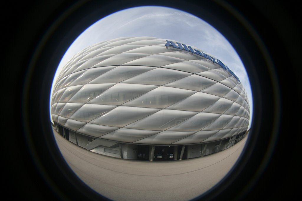 Allianz Arena Fish-Eye by bishemuc