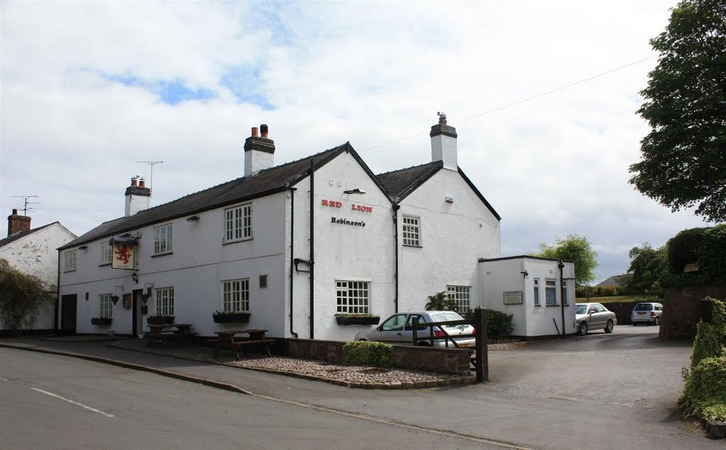 Red Lion Little Budworth Cheshire by Tony Oldfield