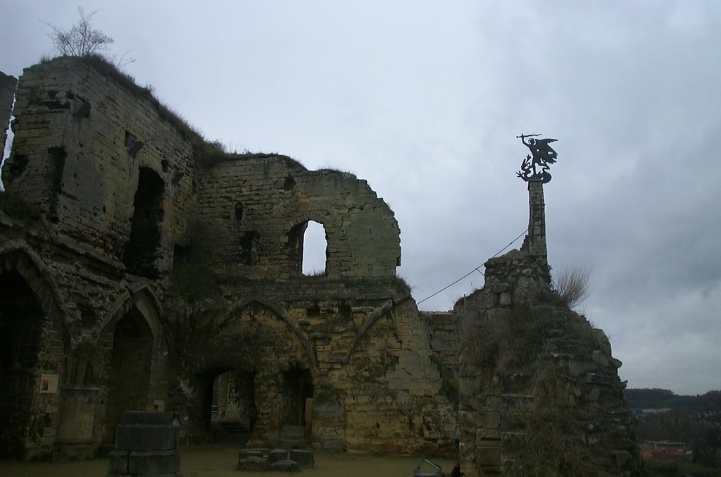 Valkenburg - Kasteel-Ruine by Tiemen Riemeijer