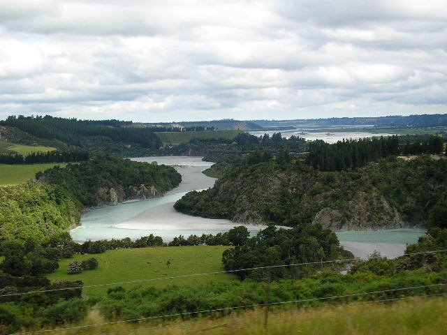 View from Tranzalpine railway by NinaWatson