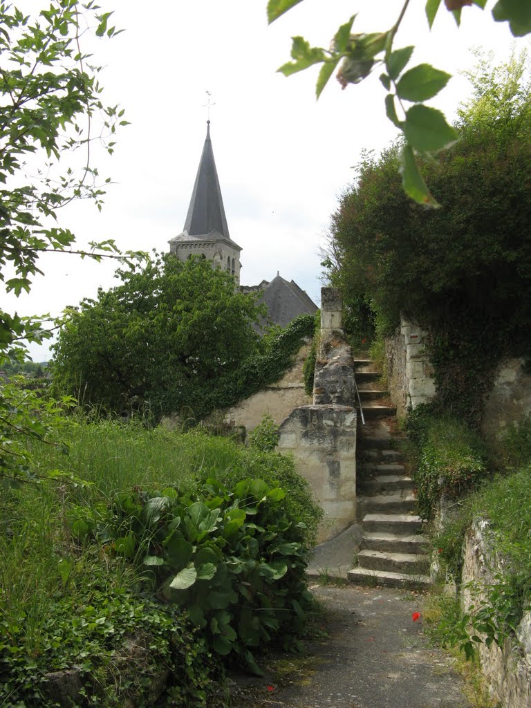 Sentier Foulques Nerra à Montrichard (Loir et Cher) by Andosenn