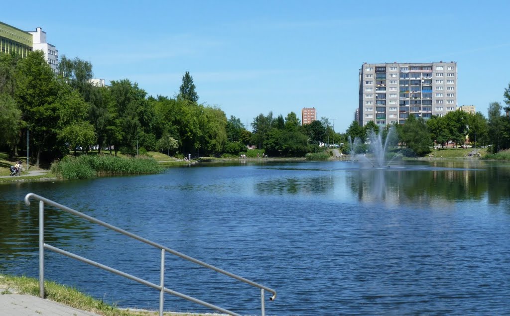 Bydgoszcz - Bartodzieje (staw zwany Balatonem) by Kazimierz .Mendlik